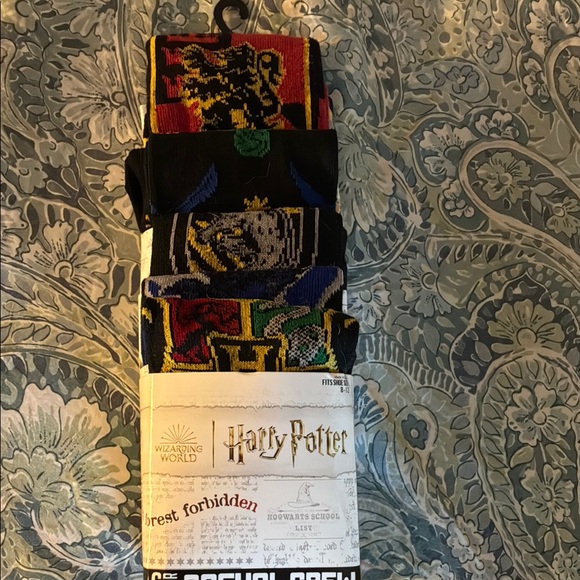 Warner Bros. Harry Potter House Crest Socks - Multicolor - Picture 1 of 3
